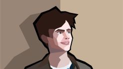 Comic-Zeichnung eines LOOK//one Praktikanten