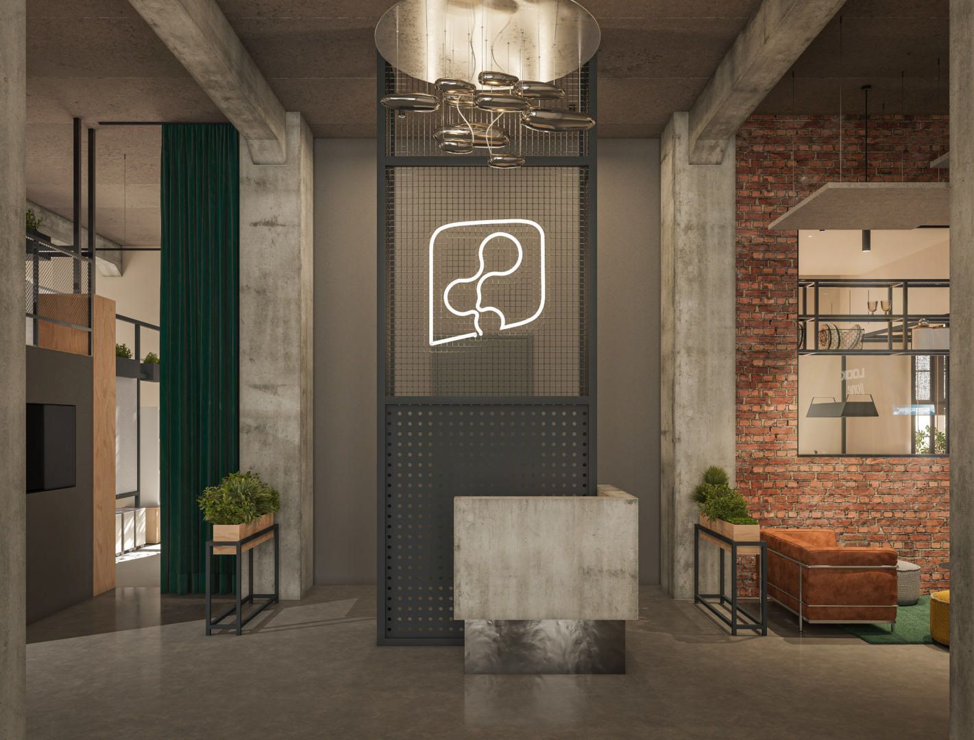 Foyer Entwurf Vorschau des neuen Foyers: modern, schlicht und zeitlos